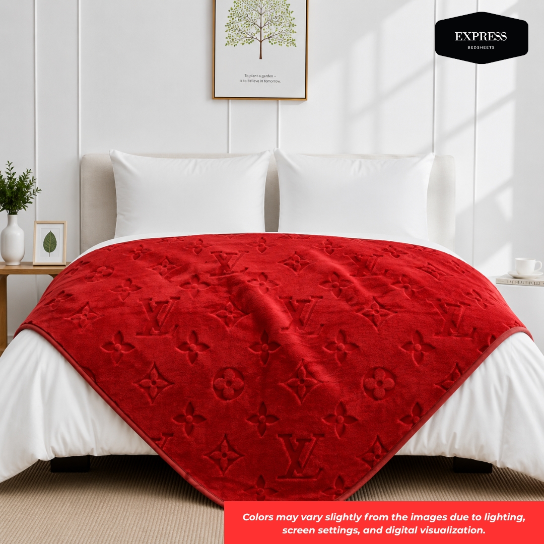 New-Egyptian-Designs (14) Embossed Blanket 80*90 Size - Image 1