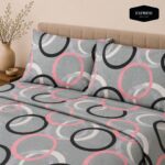 Linen Berry 90 x 90 Size Bedsheet