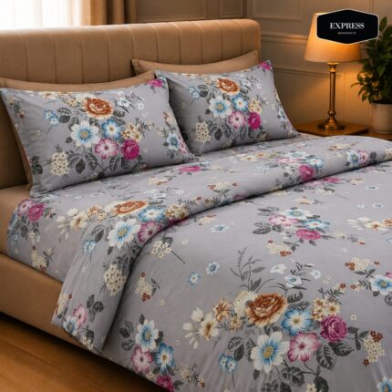 Premium Twill Printed Bedsheets - 3D Printed