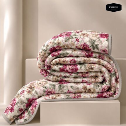 Premium Printed Quilt – 80 × 90 Inches