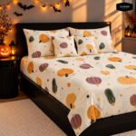 100% Egyptian Cotton Halloween Design Bedsheet – King Size