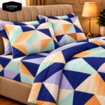 Premium Twill Printed Bedsheets - 3D Printed