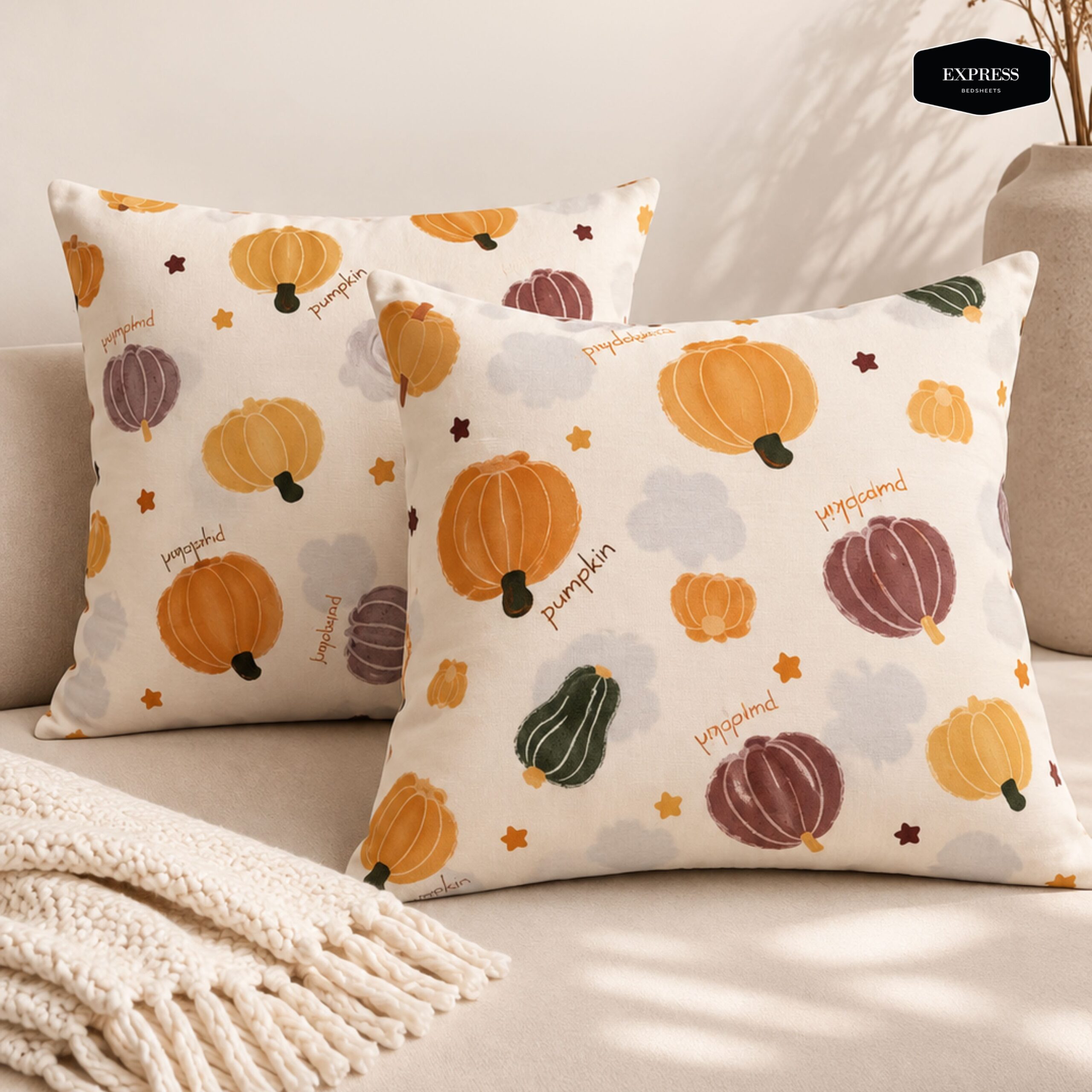3 Cushion Pillow with Cover - Image 1