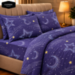 Premium Twill Printed Bedsheets - 3D Printed