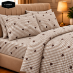 Premium Twill Printed Bedsheets - 3D Printed