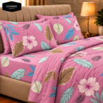Premium Twill Printed Bedsheets - 3D Printed